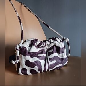 Mansur Gavriel Zebra Crossbody Bag